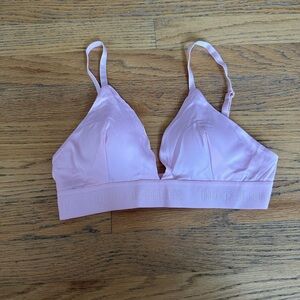 Juicy Couture Pink Triangle Bralette Soft Stretch